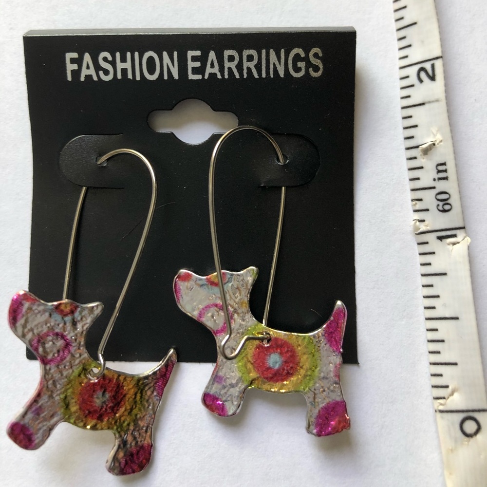 Puppy dog earrings